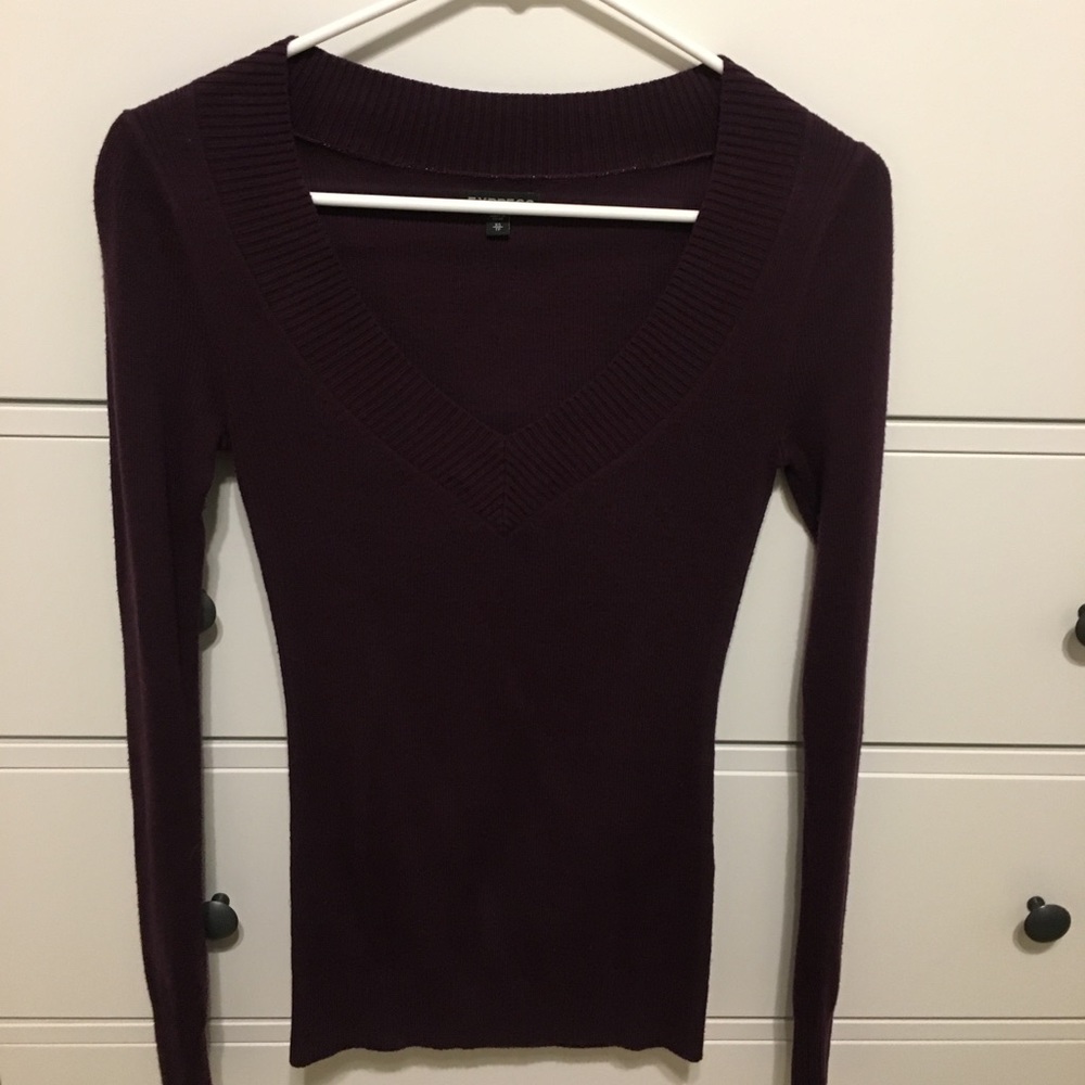 Purple Express Sweater